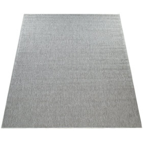 Binnen & Buitenkleed Timiso - Effen Uni - Grijs