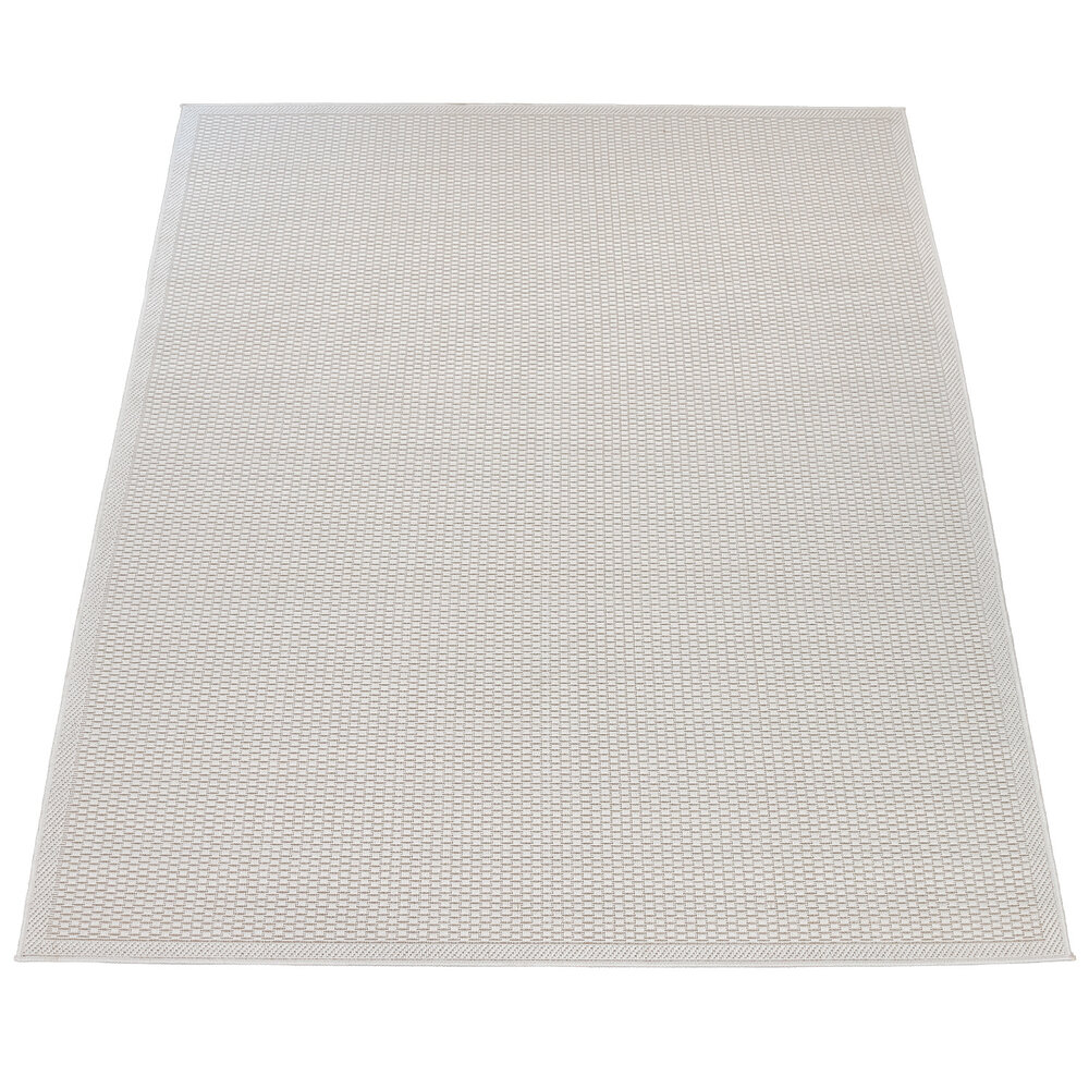 Binnen & Buitenkleed Timiso - Effen Uni - Creme / Ivoor