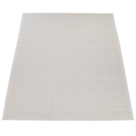 Binnen & Buitenkleed Timiso - Effen Uni - Creme / Ivoor