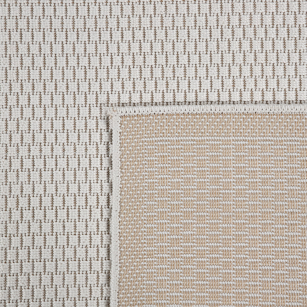 Binnen & Buitenkleed Timiso - Effen Uni - Creme / Ivoor Binnen & Buitenkleed Timiso - Effen Uni - Creme / Ivoor