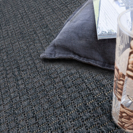 Binnen & Buitenkleed Timiso - Effen Uni - Marineblauw