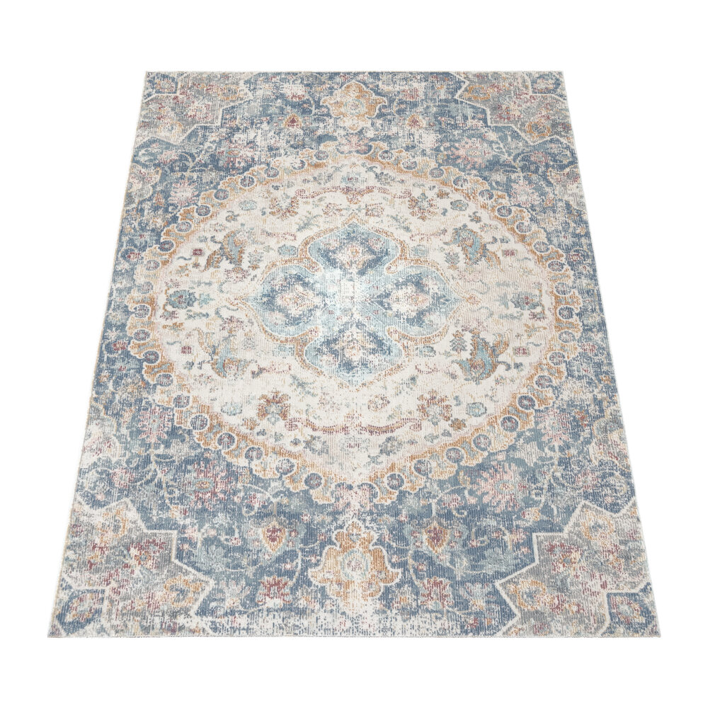 Vintage buitenkleed - Torana Blauw/Multi Vintage buitenkleed - Torana Blauw/Multi