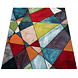 Laagpolig Gekleurd Vloerkleed Visora - Multi Laagpolig Gekleurd Vloerkleed Visora - Multi