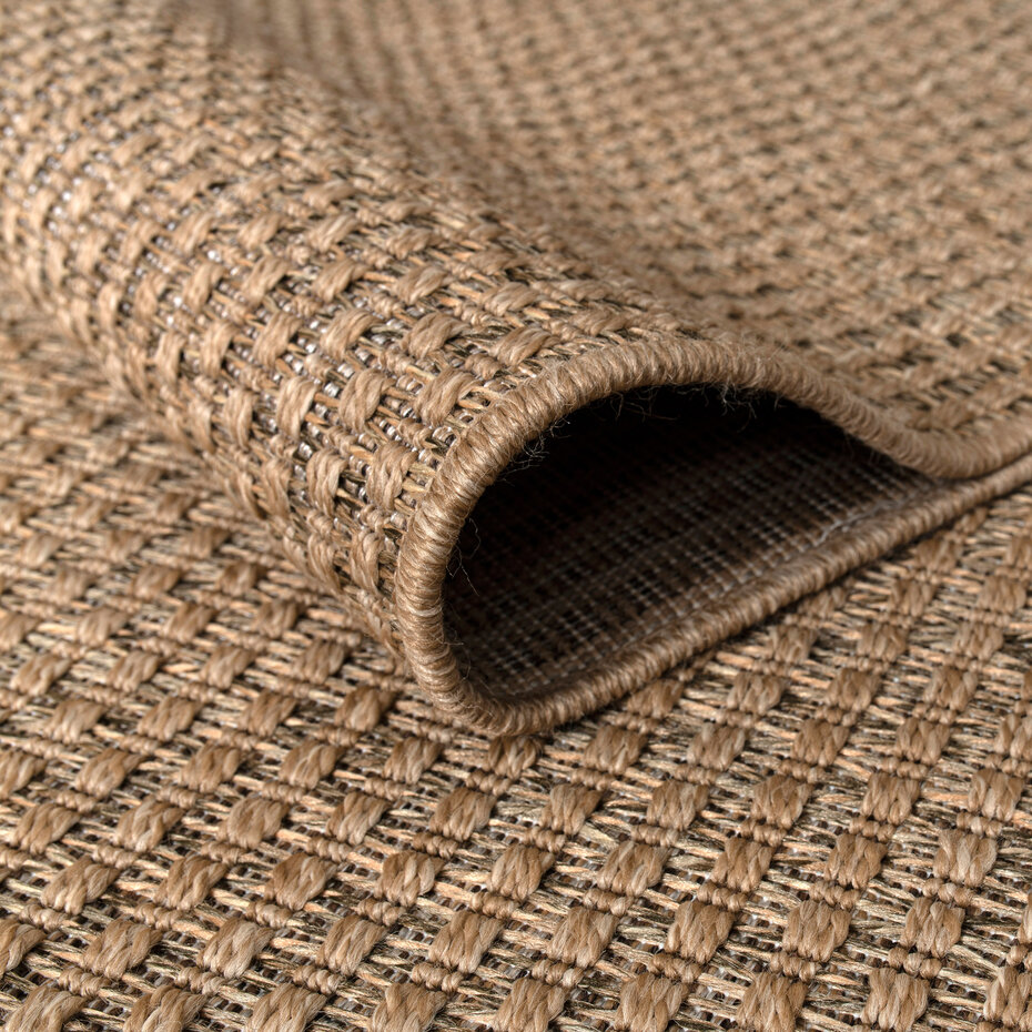 Jute binnen- en buitenkleed - Warilia Beige/Bruin Jute binnen- en buitenkleed - Warilia Beige/Bruin