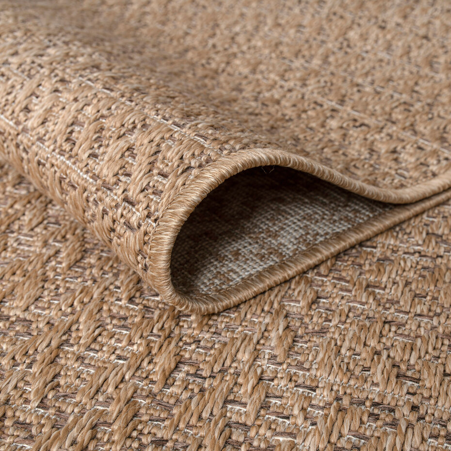 Jute binnen- en buitenkleed - Warilia Japandi Beige