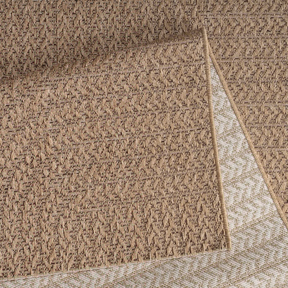 Jute binnen- en buitenkleed - Warilia Japandi Beige