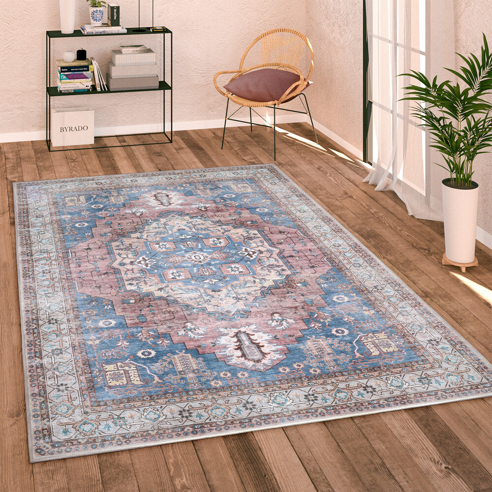 Laagpolig Vloerkleed Bornia - Vintage - Multi