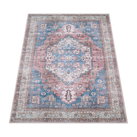 Laagpolig Vloerkleed Bornia - Vintage - Multi