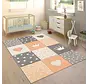 Kindervloerkleed - Cosena - Abrikoos