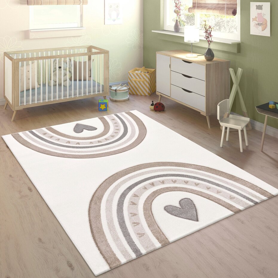 Kindervloerkleed - Cosena - Beige