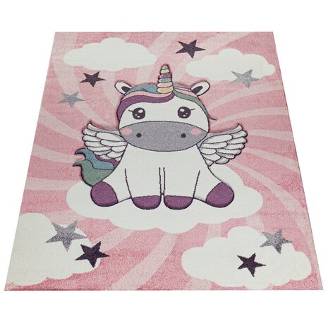 Kindervloerkleed - Cosena - Roze