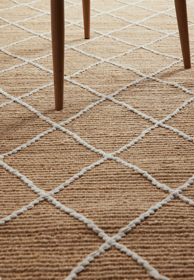 Jute vloerkleed - Kunu Naturel