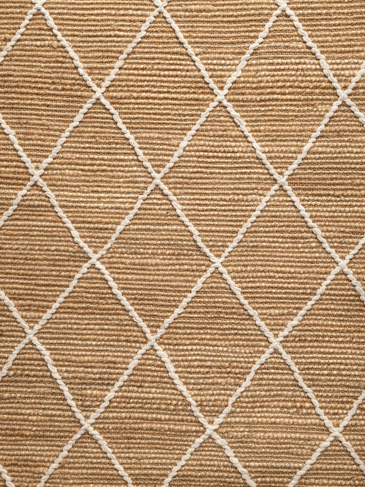 Jute vloerkleed - Kunu Naturel