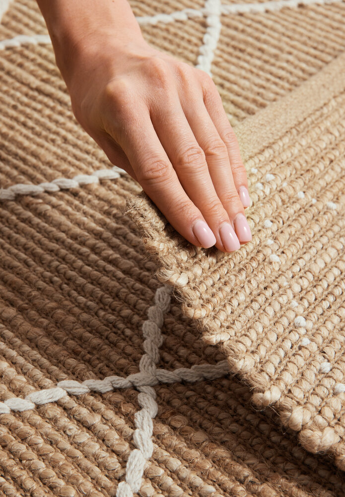 Jute vloerkleed - Kunu Naturel