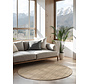 Jute vloerkleed rond -  Bouclé Jaipur Taupe