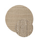 Jute vloerkleed rond - Bouclé Jaipur Taupe Jute vloerkleed rond - Bouclé Jaipur Taupe