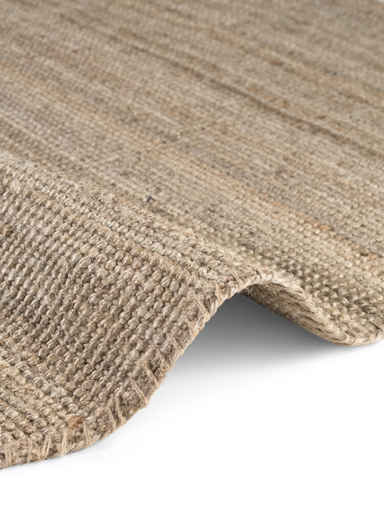 Jute vloerkleed rond -  Bouclé Jaipur Taupe