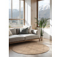 Jute vloerkleed rond - Bouclé Jaipur Naturel