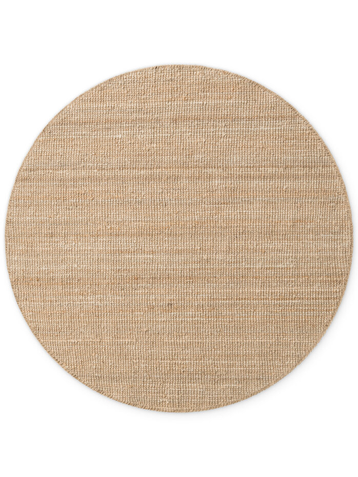 Jute vloerkleed rond - Bouclé Jaipur Naturel
