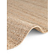 Rond Handgeweven Jute vloerkleed - Bouclé Jaipur Naturel / Goud Rond Handgeweven Jute vloerkleed - Bouclé Jaipur Naturel / Goud