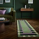 Loper Wollen Vloerkleed Kai - Kader - Lijstmotief - Groen / Paars Loper Wollen Vloerkleed Kai - Kader - Lijstmotief - Groen / Paars
