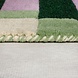 Loper Wollen Vloerkleed Kai - Kader - Lijstmotief - Groen / Paars Loper Wollen Vloerkleed Kai - Kader - Lijstmotief - Groen / Paars
