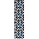 Loper Lennox Geometrisch Vloerkleed - Blauw Loper Lennox Geometrisch Vloerkleed - Blauw
