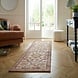 Loper Jute Vloerkleed Celine - Groen / Roze Loper Jute Vloerkleed Celine - Groen / Roze