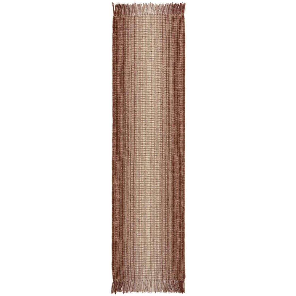 Loper Jute Vloerkleed - Ombre - Rood Loper Jute Vloerkleed - Ombre - Rood