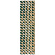 Loper Carlos Geometrisch Vloerkleed - Groen Loper Carlos Geometrisch Vloerkleed - Groen