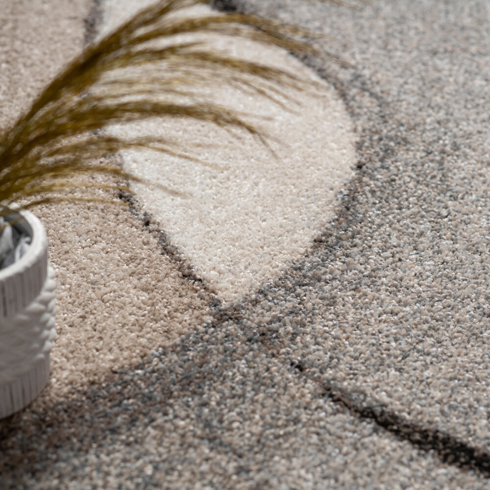 Modern vloerkleed - Nova Beige/Grijs/Taupe Modern vloerkleed - Nova Beige/Grijs/Taupe