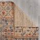 Laagpolig Jute Patchwork Vloerkleed - Taylor - Blauw Laagpolig Jute Patchwork Vloerkleed - Taylor - Blauw
