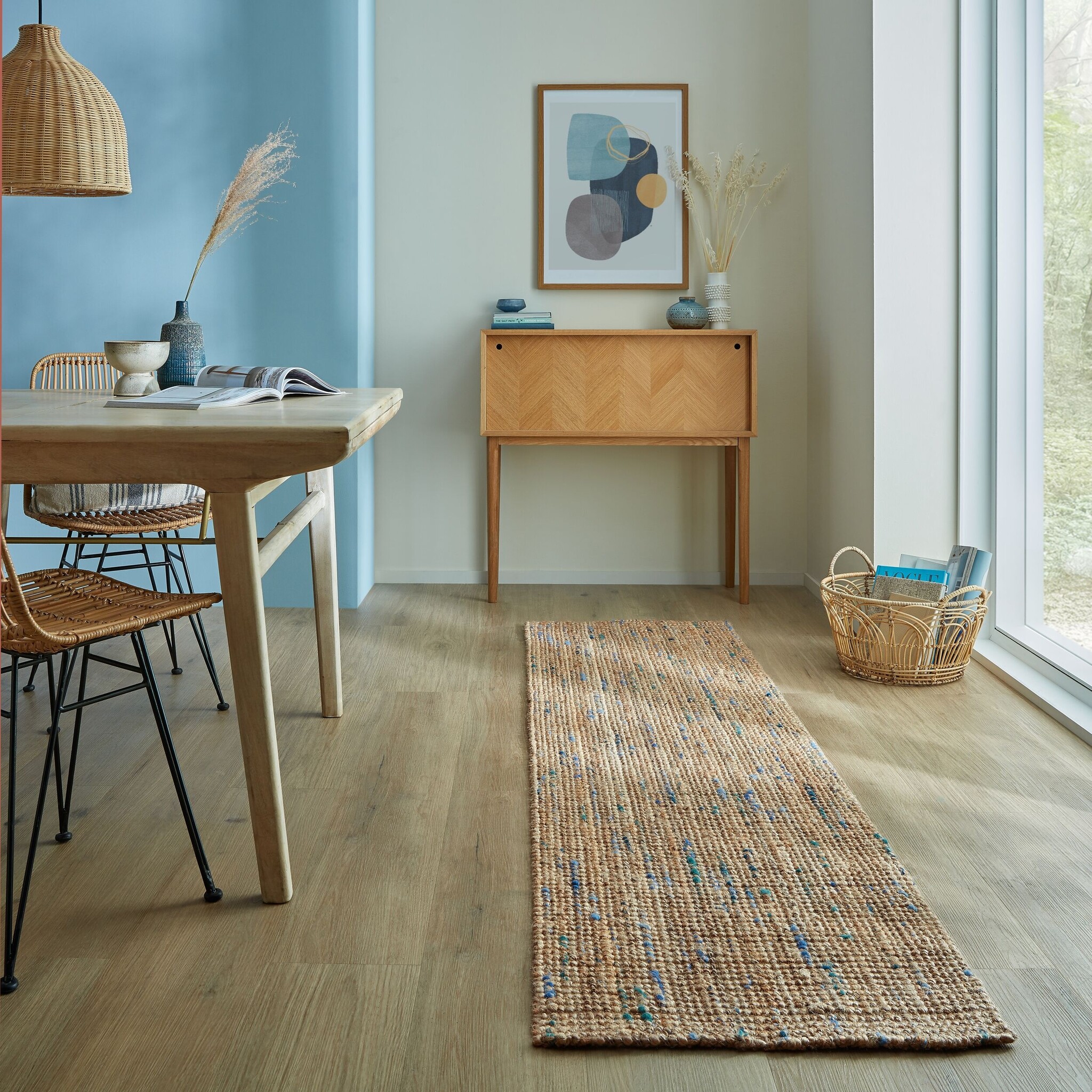 Hoogpolig vloerkleed - Cozy Shaggy - paars