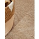 Rond Omkeerbaar Binnen en Buitenkleed - Liora - Jute Wit Rond Omkeerbaar Binnen en Buitenkleed - Liora - Jute Wit