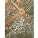 Rond vintage vloerkleed - Lydia Groen/Creme Rond vintage vloerkleed - Lydia Groen/Creme