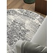 Rond Laagpolig Vloerkleed - Gloria - Lydia - Creme / Grijs Rond Laagpolig Vloerkleed - Gloria - Lydia - Creme / Grijs
