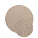 Wollen Japandi vloerkleed - Calmio Rond Beige
