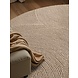 Wollen Japandi vloerkleed - Calmio Rond Beige
