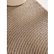 Wollen Japandi vloerkleed - Eleni Rond Beige Wollen Japandi vloerkleed - Eleni Rond Beige