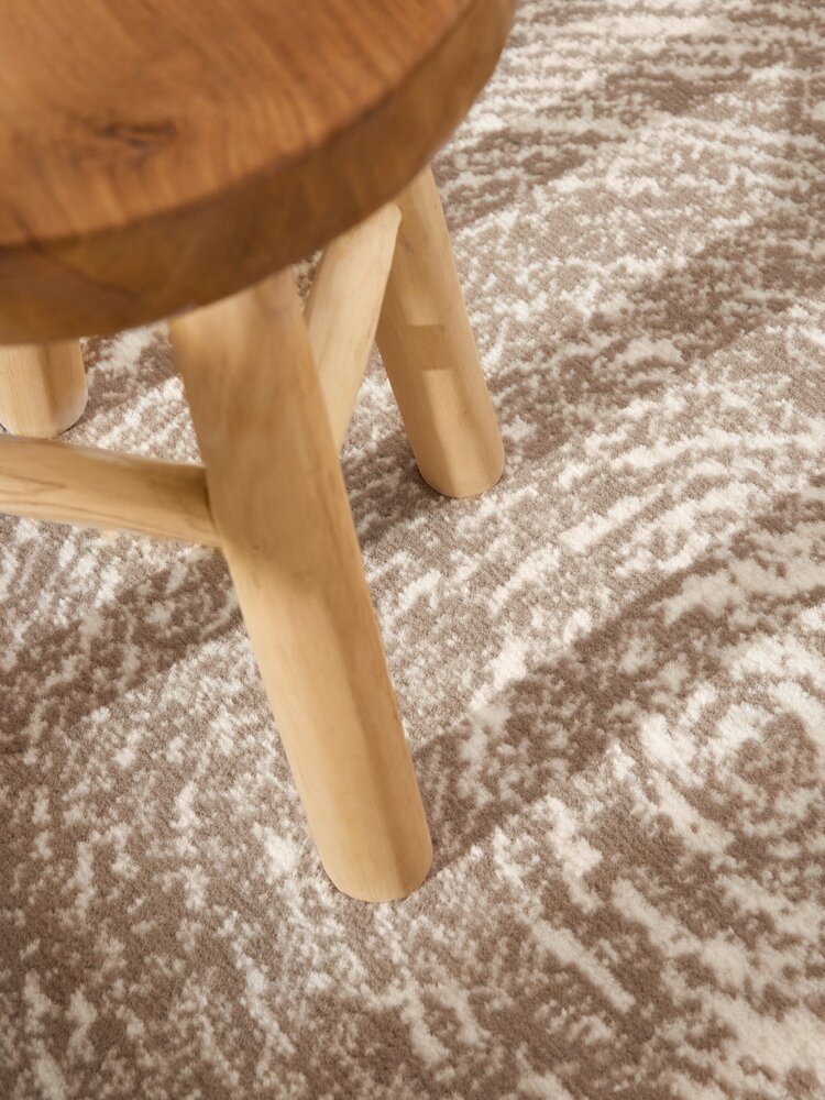 Rond vloerkleed - Gloria Beige/Creme Rond vloerkleed - Gloria Beige/Creme