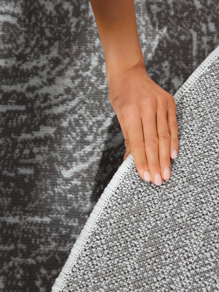 Rond vloerkleed - Gloria Grijs/Creme Rond vloerkleed - Gloria Grijs/Creme