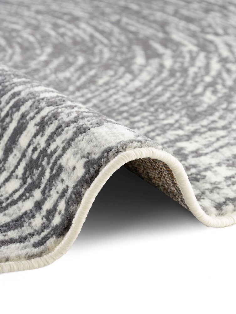 Rond vloerkleed - Gloria Grijs/Creme Rond vloerkleed - Gloria Grijs/Creme