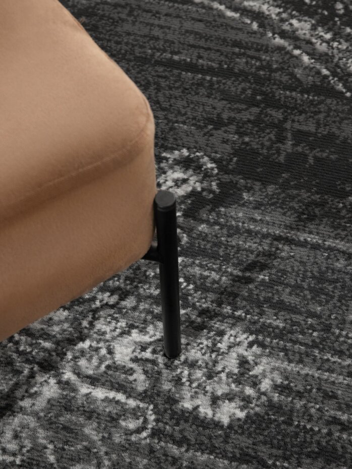 Rond vintage vloerkleed - Gloria Antraciet/Grijs Rond vintage vloerkleed - Gloria Antraciet/Grijs