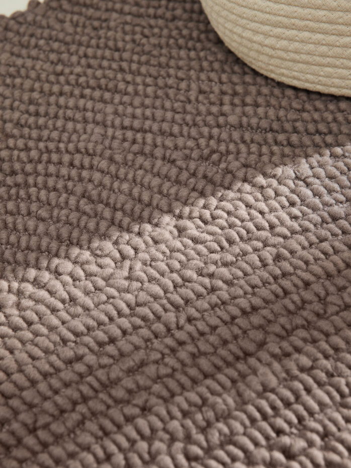 Wollen Japandi loper - Calmio Taupe