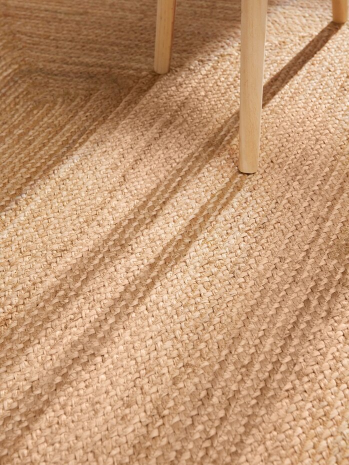 Jute vloerkleed - Juno Naturel
