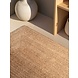 Laagpolig Jute Vloerkleed Sharmila - Naturel / Bruin Laagpolig Jute Vloerkleed Sharmila - Naturel / Bruin