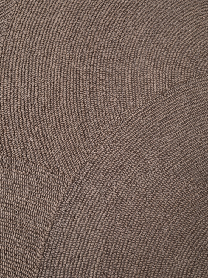 Wollen Japandi vloerkleed - Calmio Taupe