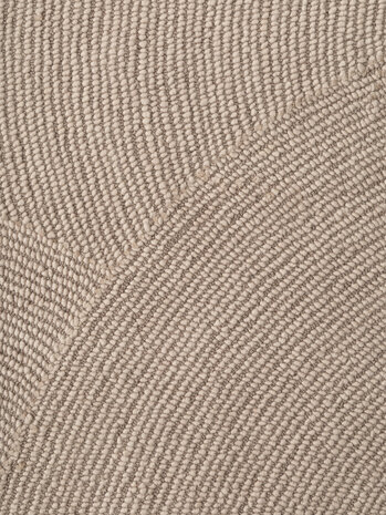 Wollen Japandi vloerkleed - Eleni Beige