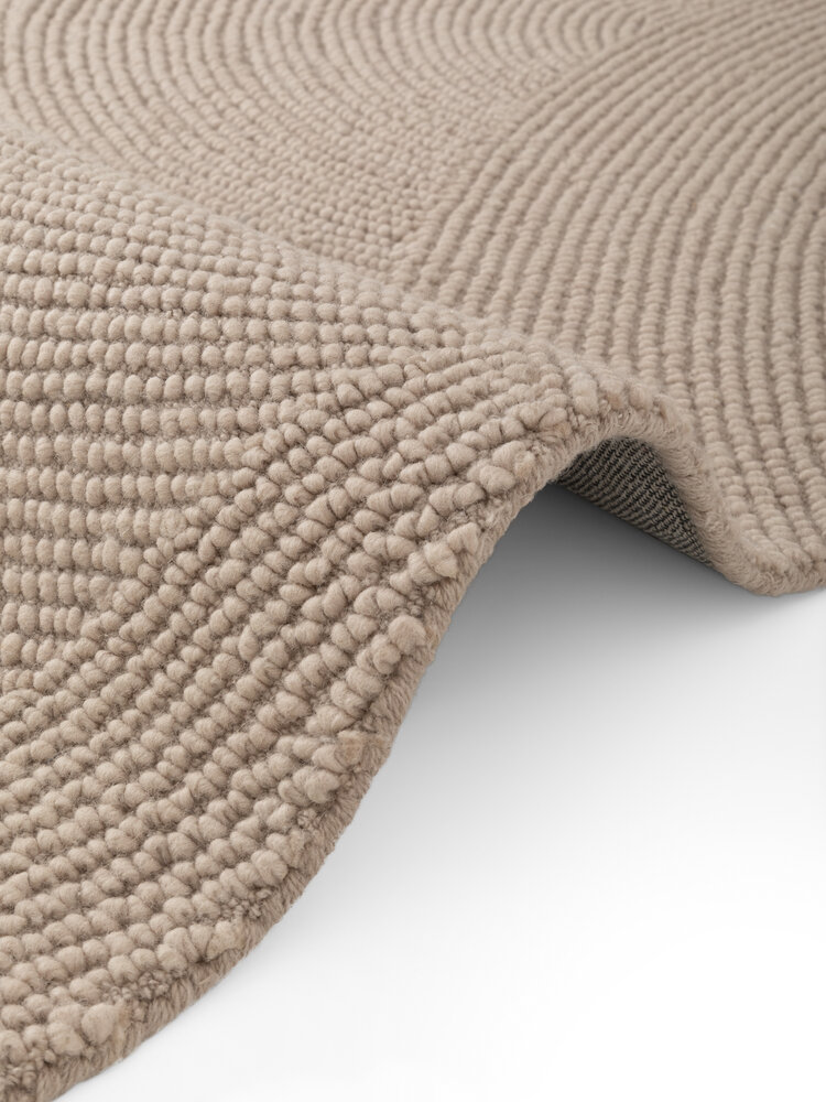 Wollen Japandi Loper - Eleni Beige