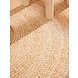 Jute vloerkleed - Looma Rond Crème/Naturel